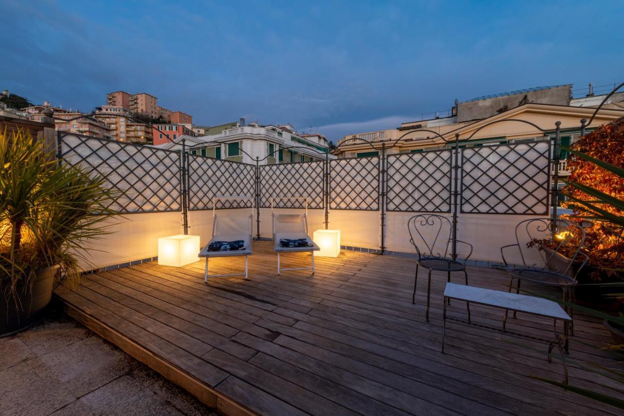 شقة Castelletto Exclusive Terrace Penthouse جنوة المظهر الخارجي الصورة