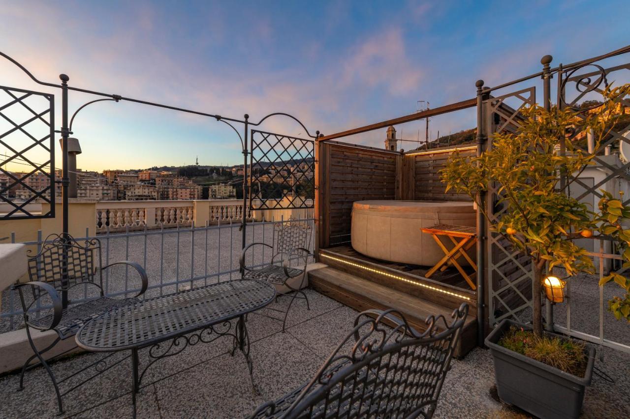شقة Castelletto Exclusive Terrace Penthouse جنوة المظهر الخارجي الصورة