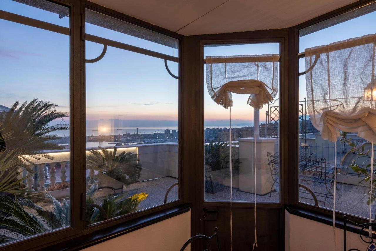 شقة Castelletto Exclusive Terrace Penthouse جنوة المظهر الخارجي الصورة