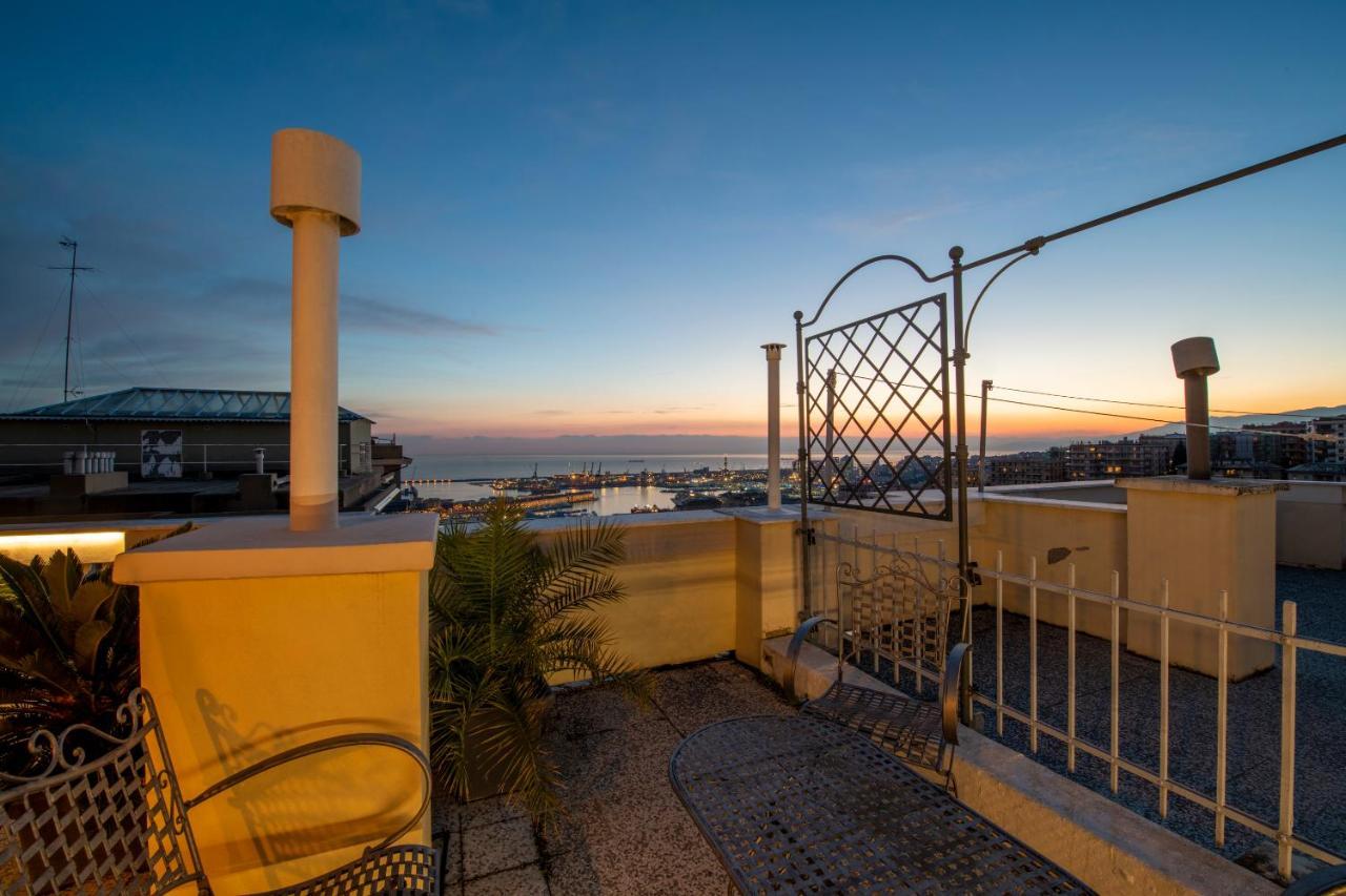 شقة Castelletto Exclusive Terrace Penthouse جنوة المظهر الخارجي الصورة