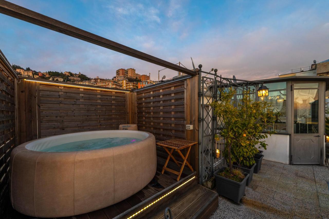 شقة Castelletto Exclusive Terrace Penthouse جنوة المظهر الخارجي الصورة