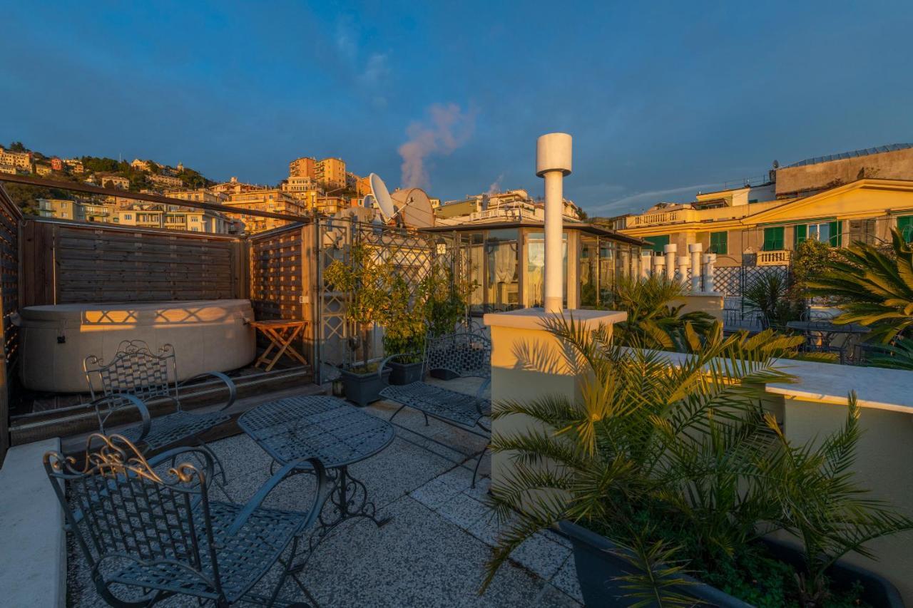 شقة Castelletto Exclusive Terrace Penthouse جنوة المظهر الخارجي الصورة